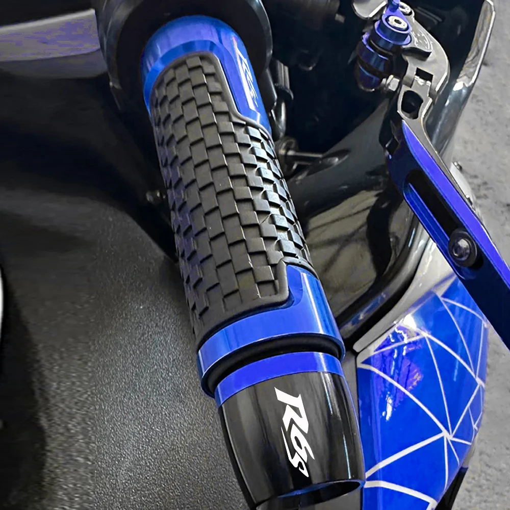 Motorcycle Handlebar Grips Cap For YAMAHA YZF-R6 YZFR6 YZF R6 R6S YZF600 1999 2000 2001 2002 Weight PartsAnti Silder Plug Ends