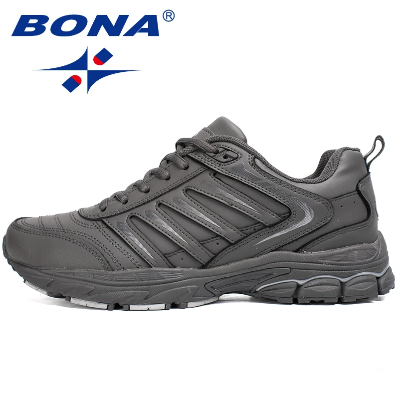 BONA New Classics Style Men Running Shoes Outdoor Walking Jogging Sneakers Lace Up Athletic Shoes Comfortable Sport Shoes Men