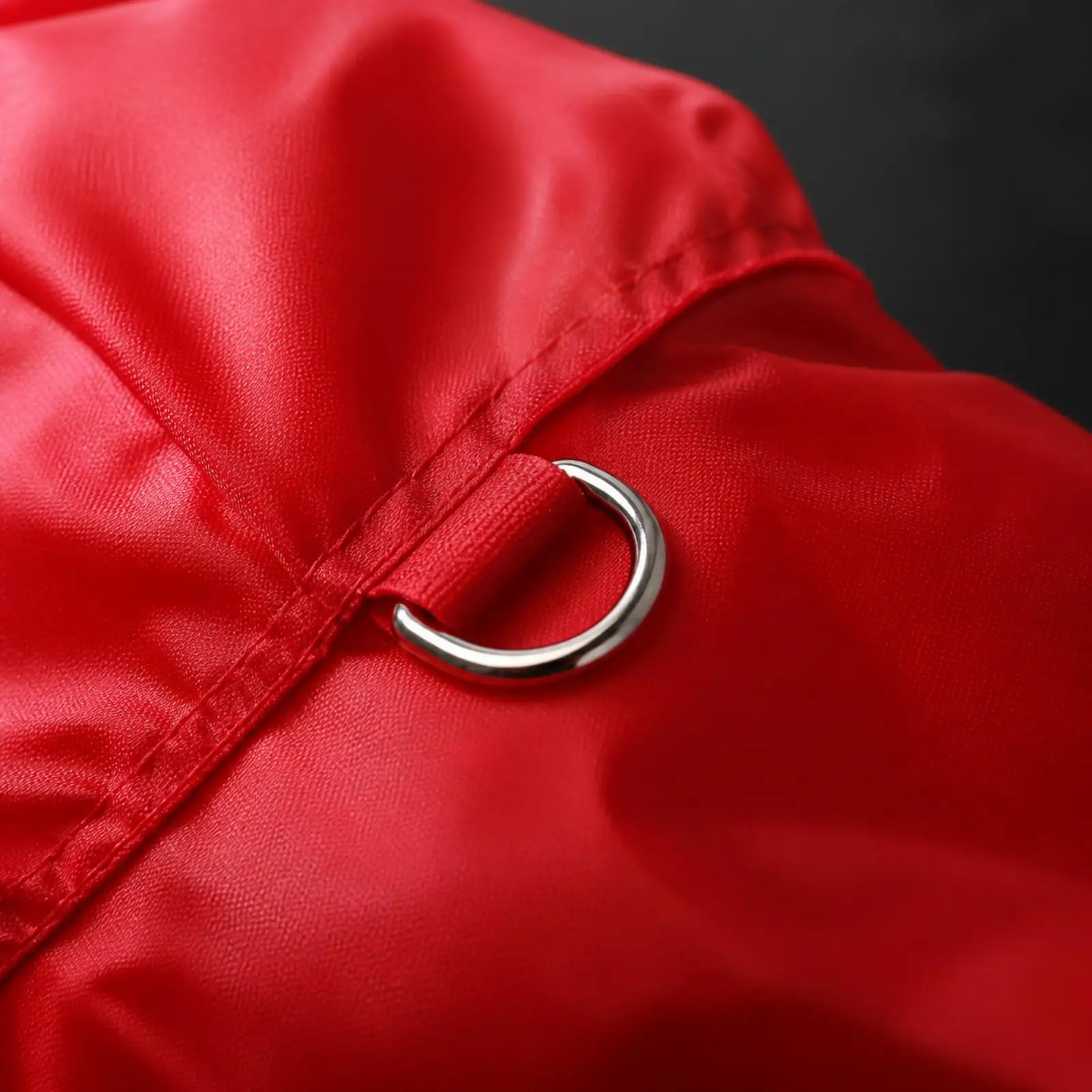 Manteau de pluie léger en acrylique pour chiens avec capuche, bande de sécurité réfléchissante, équipement de protection contre la pluie pour animaux de compagnie pour les activités de plein air