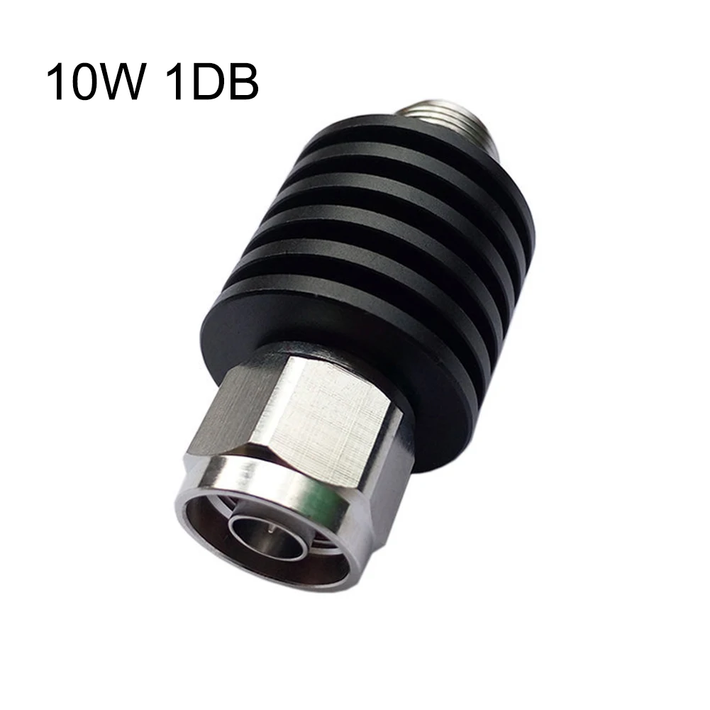 

1-40dB Attenuator 10W Fixed Attenuator Black Color Plastic Shell ≤1.20 Standing Wave Ratio For RF Applications