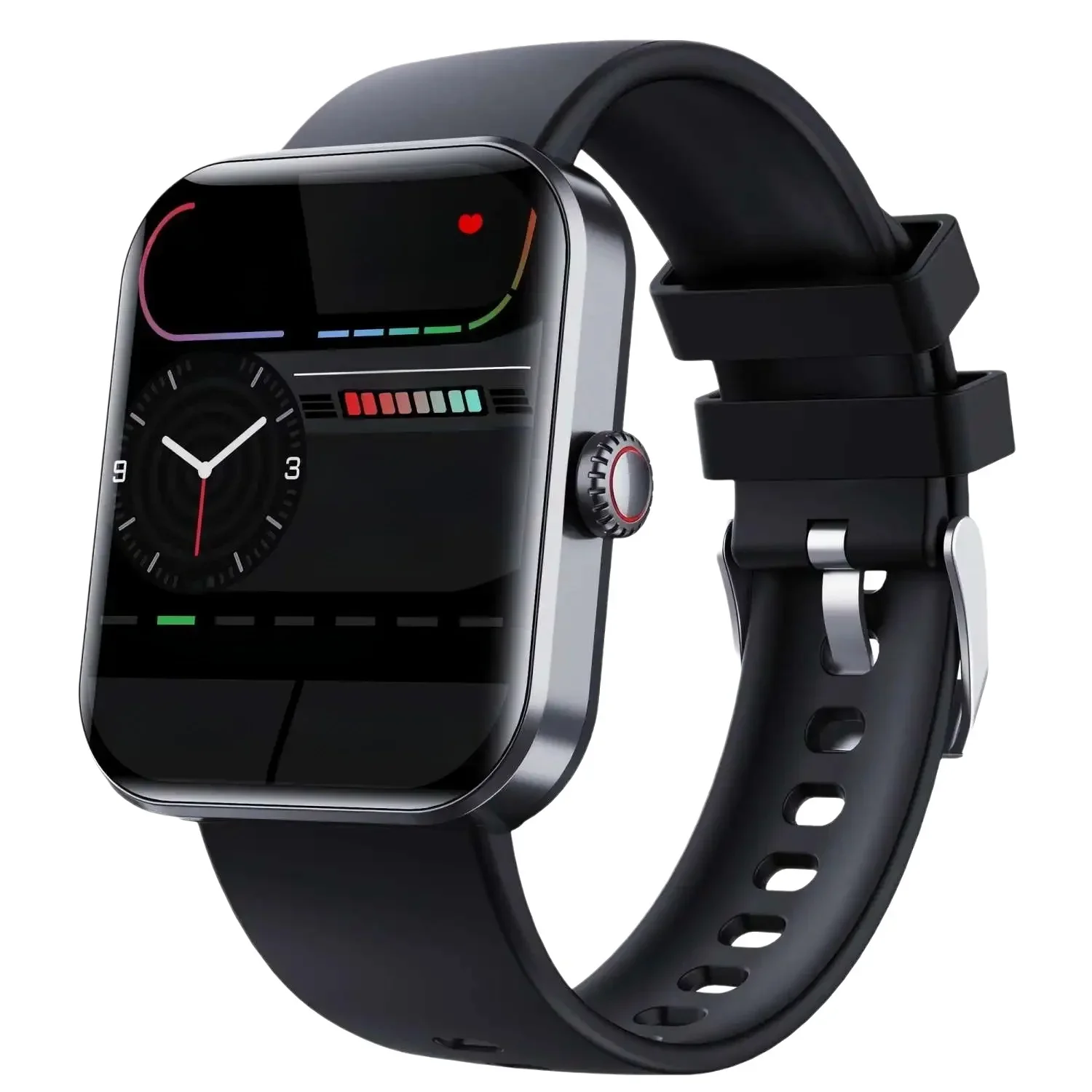 LAXASFIT 2026 Smart Watch Men's Full Touchscreen Bluetooth Call Sports Fitness Tracking Smart Wristwatch Women's Watch