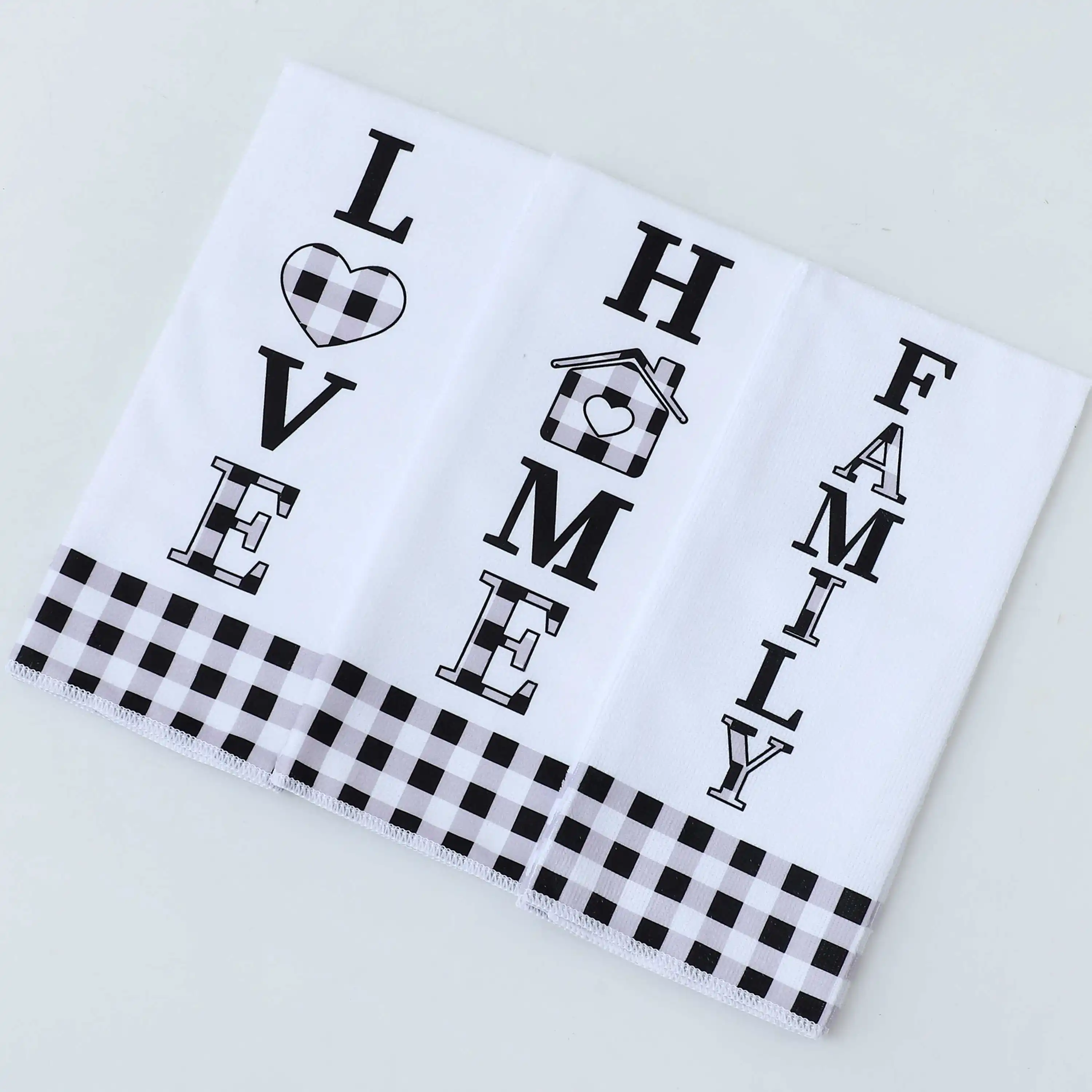 Digital Printing Kitchen Dish Washing Towel, Ultra-Fine Fiber Polyester, New Product, Manufacturer Direct Sales