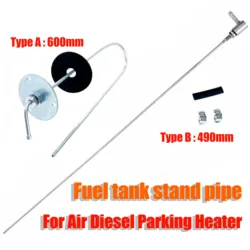 490mm 600mm Air Diesel Parking Heater Oil Extractor Fuel Tank Sender Standpipe Pipe Low Set For Webasto Eberspacher Heaters
