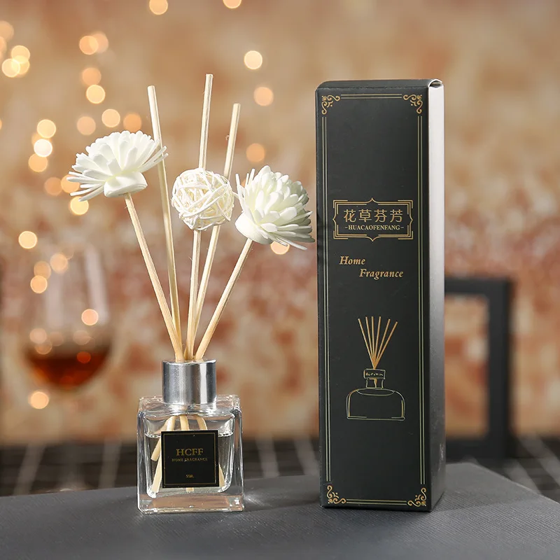 

Low price Dried flower Perfume Flameless Aromatherapy Oil Lasting Indoor Freshness Reed Diffuser Set for Hotel Home Toilet Bath