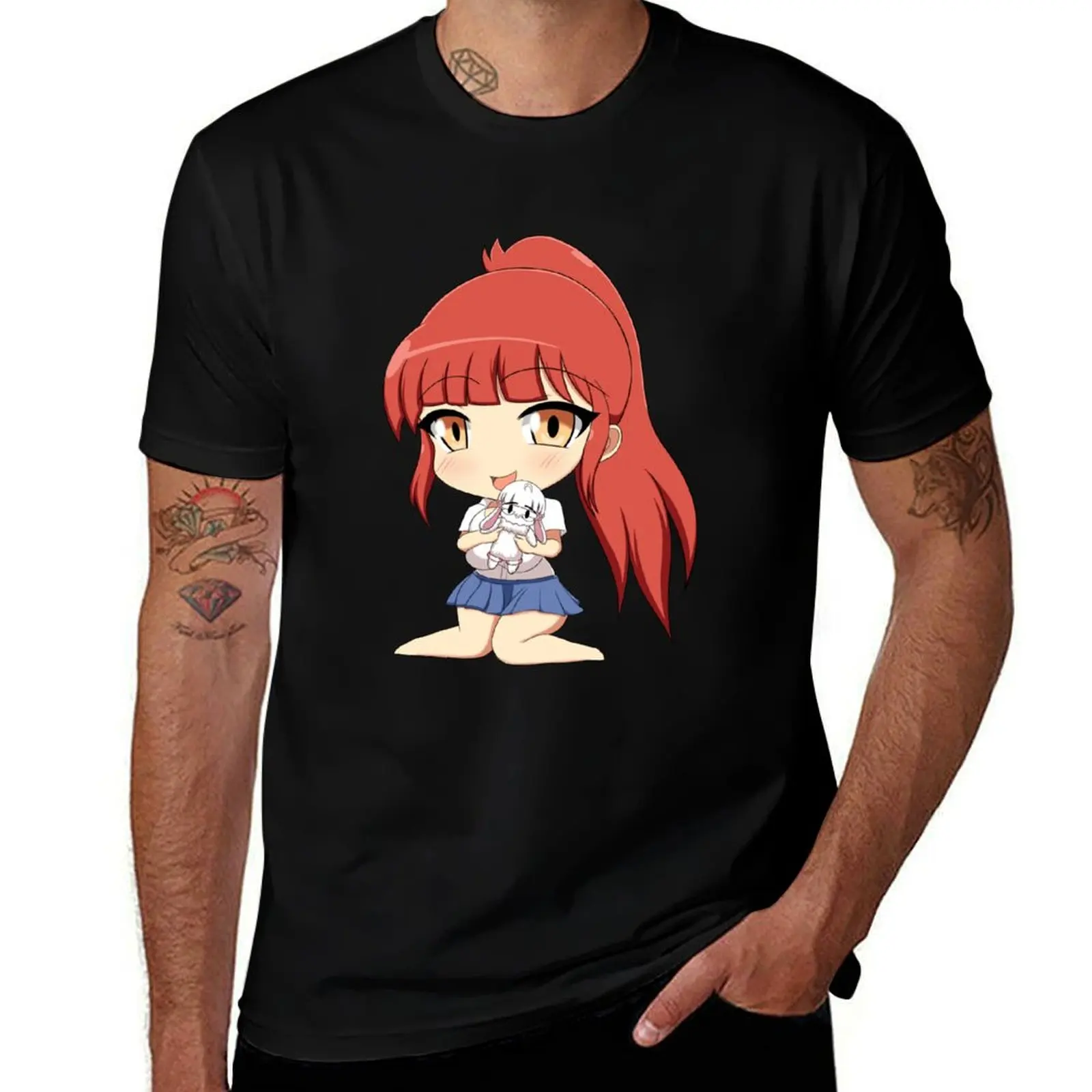 

Ruby chibi T-Shirt man graphic t shirt t shirts for man slim fit T-Shirt