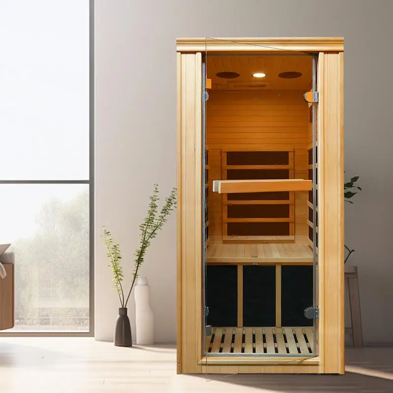

Single Person Far Infrared Sauna Room for Relaxation and Wellness