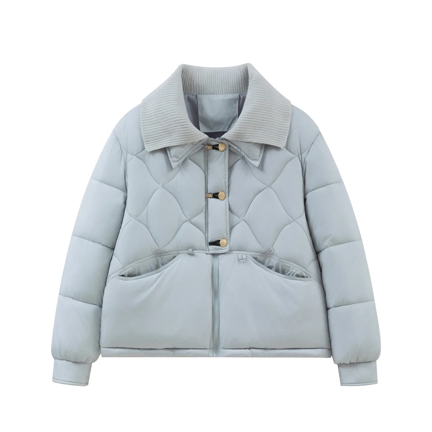 Short Coats Parkas Women Jackets Turn Down Collar Thick Warm Y2k Streetwear Elegant Jacket Work Coat Autumn Winter 2025