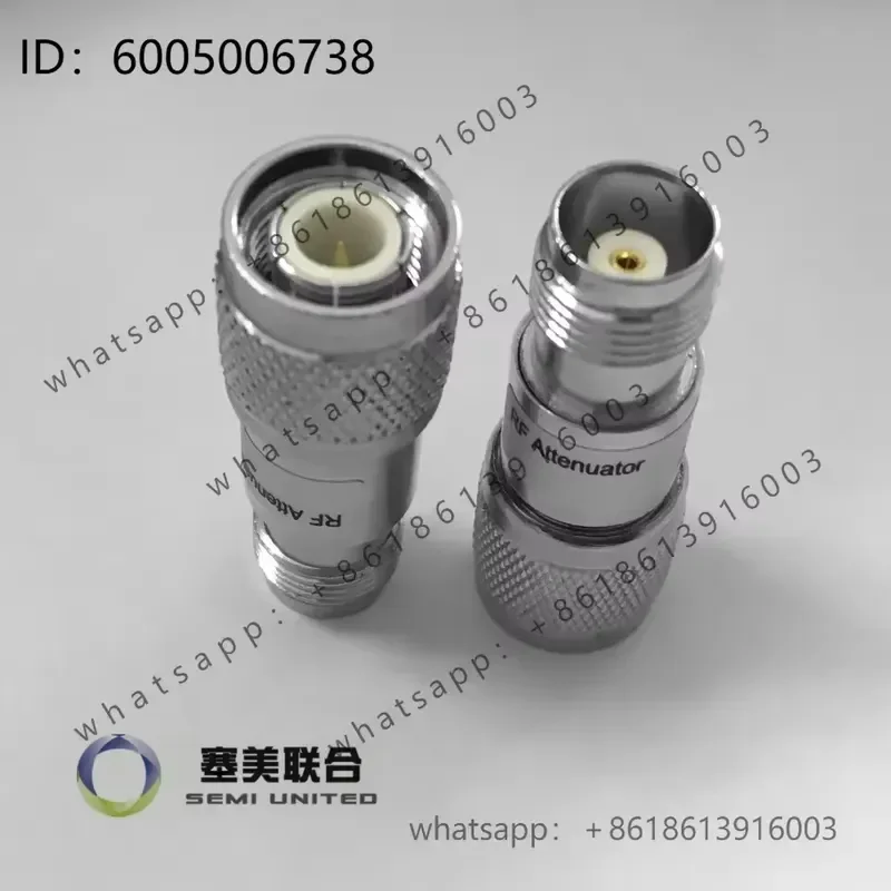 1pc New TNC Coaxial Fixed Attenuator for DC-3GHz 6GHz Frequency ATT 1-30dB Power 2W