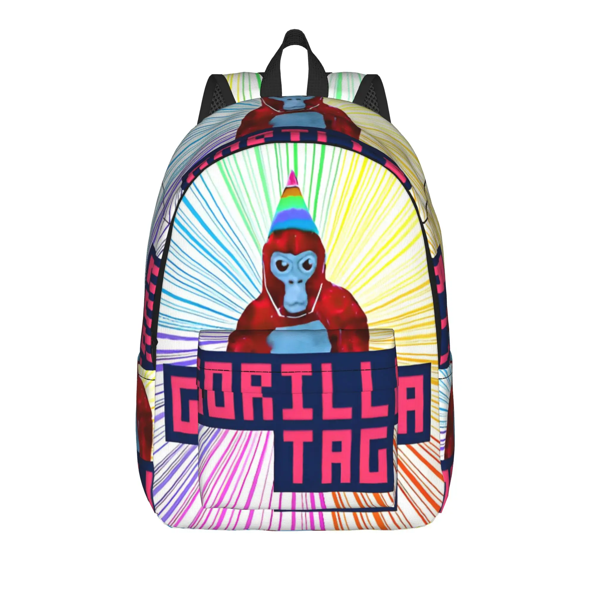 G-Gorilla Tags Games Backpack for Men Women Teenage Student Work Daypack  College Shoulder Bag Outdoor