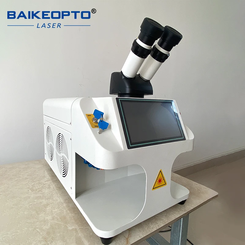 BK-JW100A 100W Desktop Enclosed Laser Spot Welder With Protective Window For Ring Necklace Bracelet Restoration