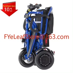 Portable and lightweight electric folding mobility scooter High quality handicapped mobility scooters