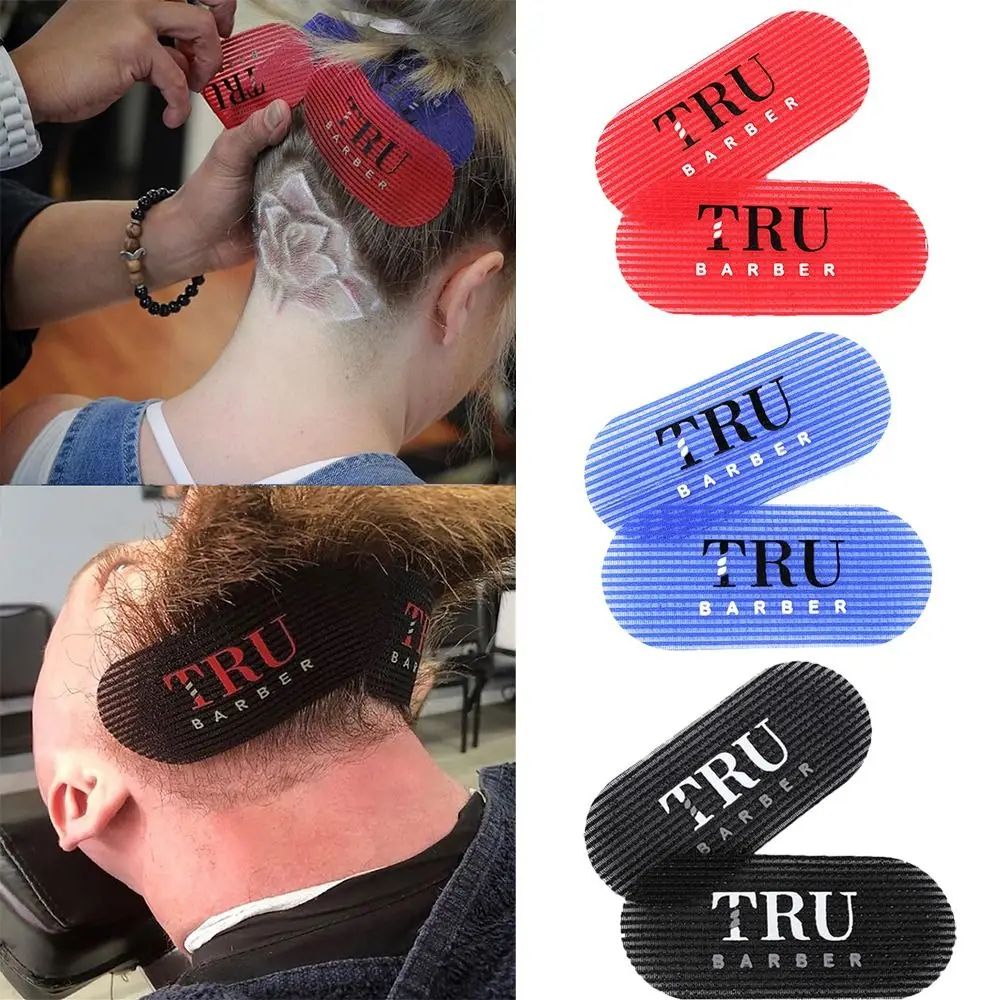 

2Pcs Reusable Salon Barber Supplies Hairpin Hairdressing Tape Hair Holder Barber Hair Sticker Hair Gripper