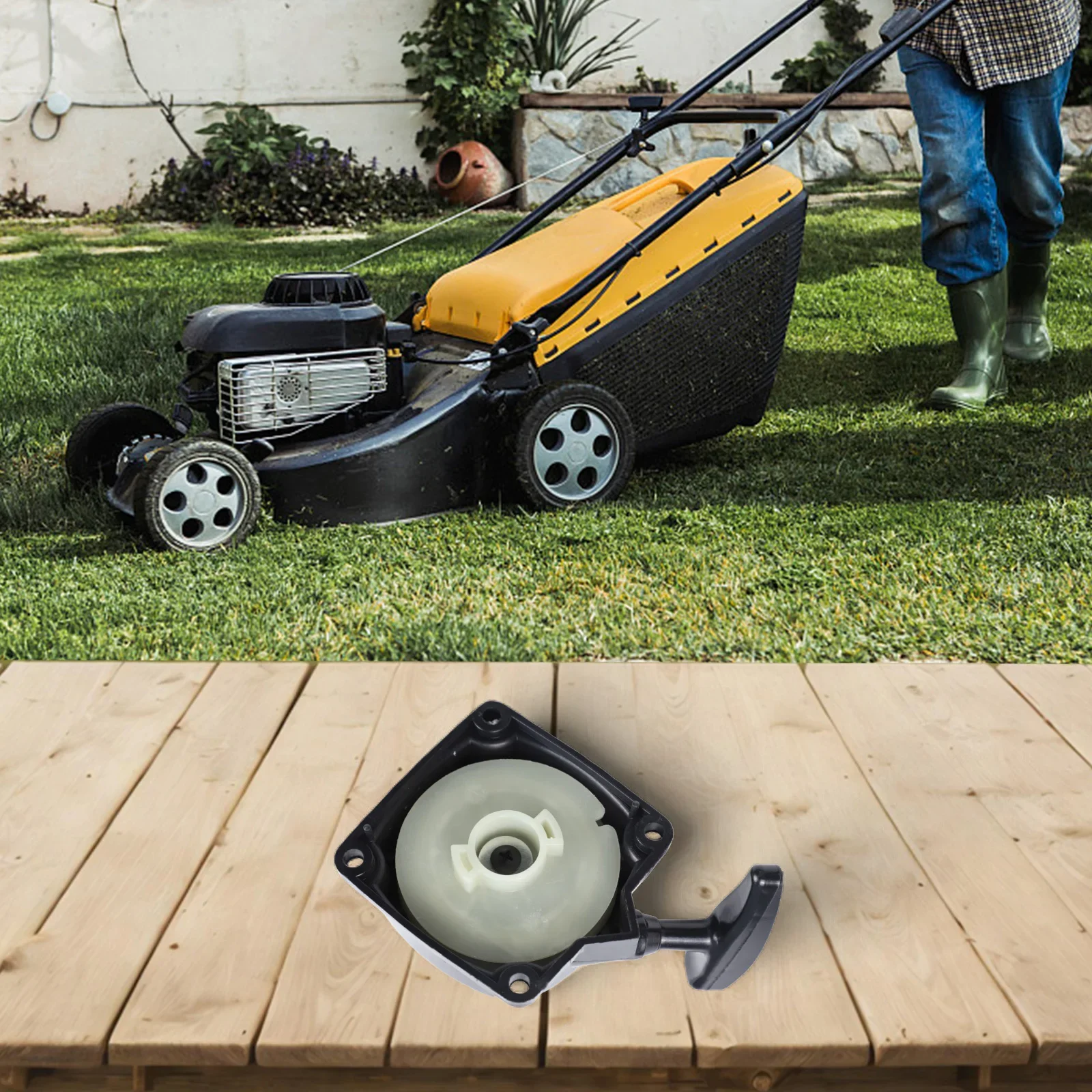 Recoil Start Unit For 33cc 43cc 52cc 62cc Brush Cutters Replaces 2 40 5 44 5 Engine Versions Engineered For Long Term Use