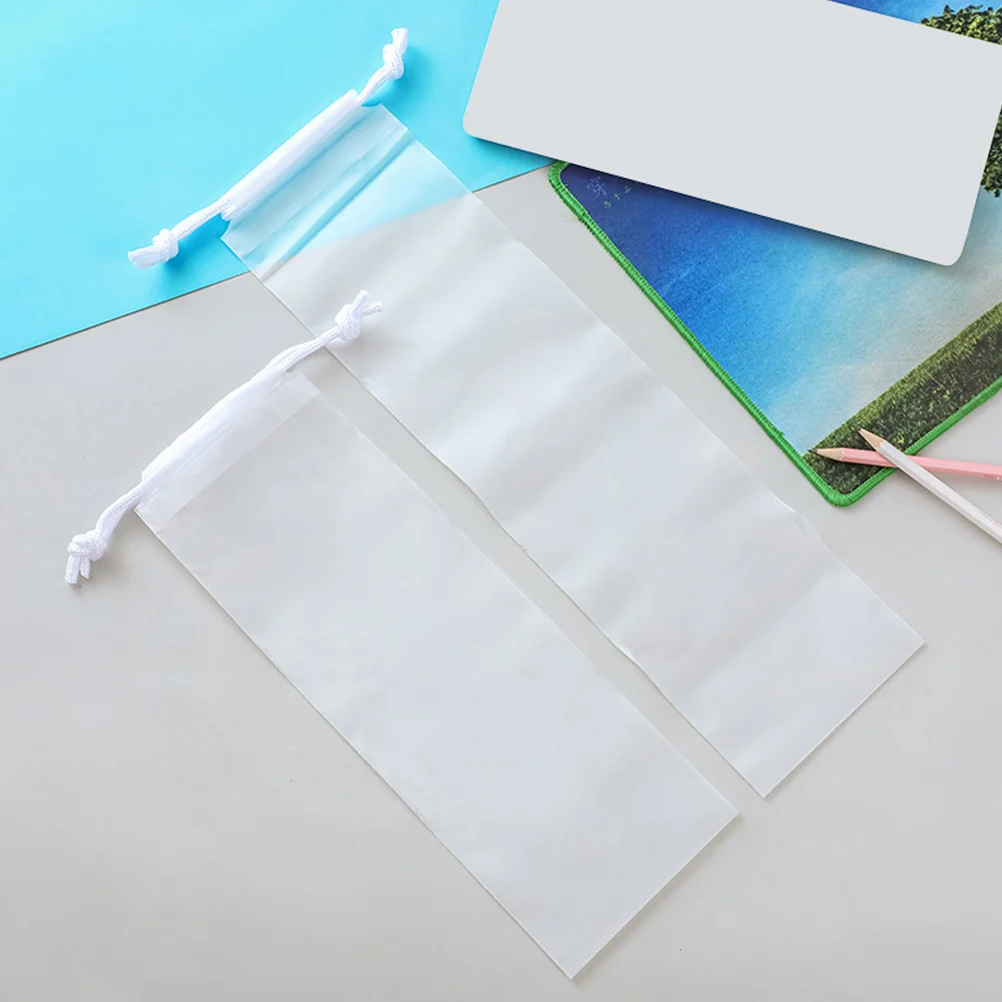 

10 Pcs Foldable Storage Bag Waterproof Compact Plastic Wet Pouch Reusable Travel Folding Umbrella Bag Drawstring Umbrella Pouch