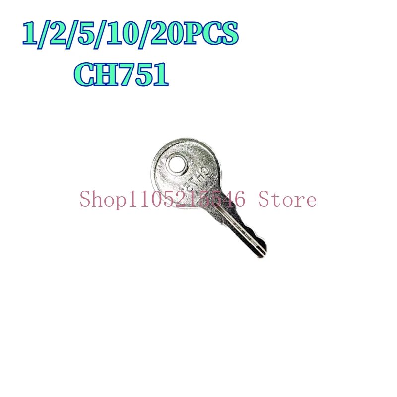 1/2/5/10/20PCS Controller Door Keys For RV Trailer Camper Compartment Door Hatch Key Utility Cavinets Trailer Keys CH751