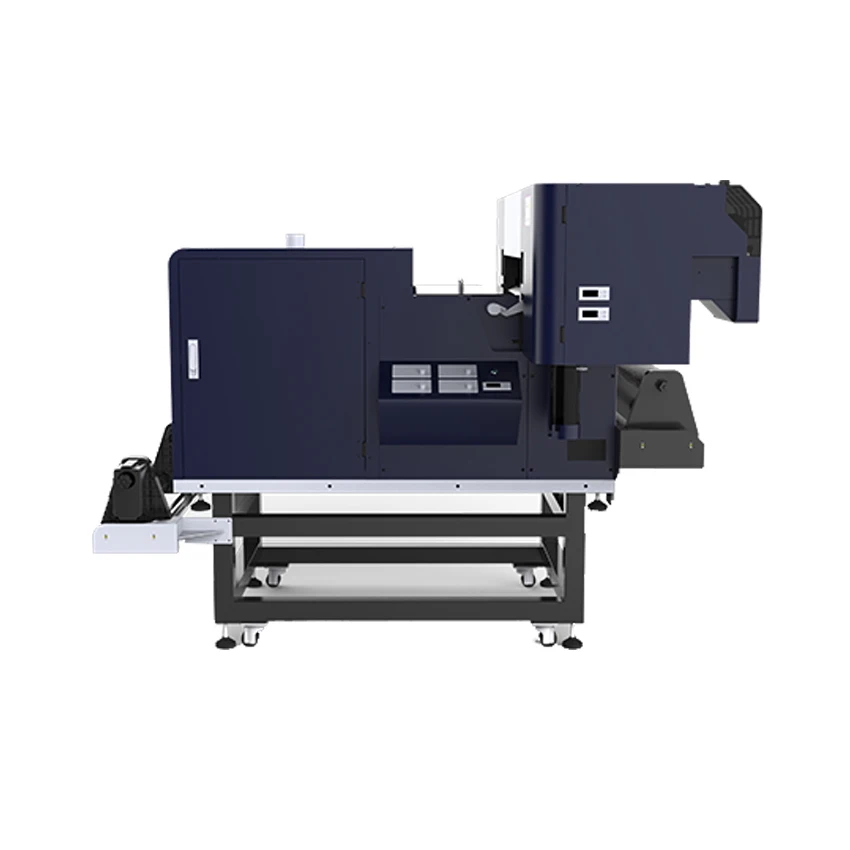 High Quality dual printheads DTF printer 60cm all-in-one t-shirt printer from hstar for cloth printing