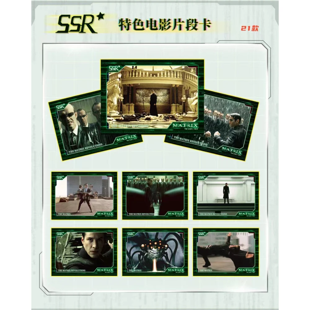 The Matrix The First Collection Cards Box Movie Character Neo Exquisite Peripheral Game Card Children Birthday Toy Gifts