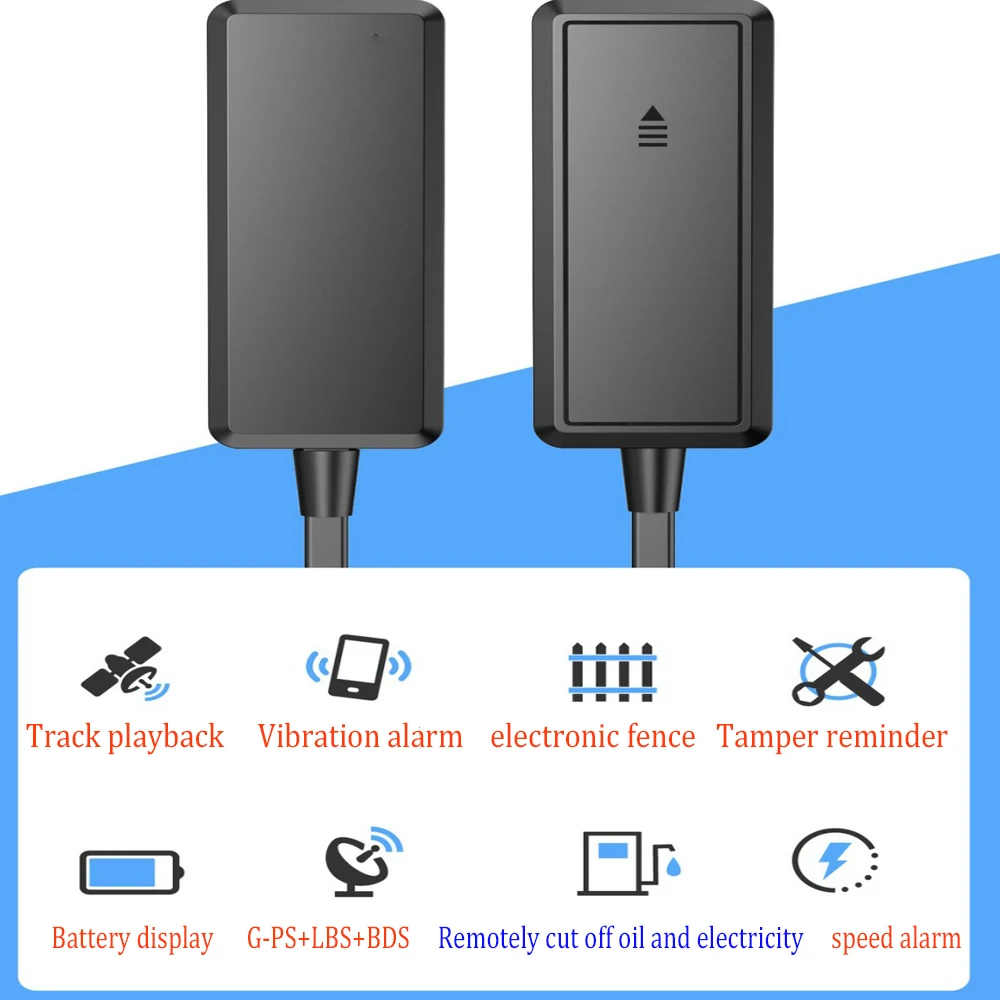 GPS Tracker Car Mini Tracking Small Tracker Real-time Tracking Location Voice Recording Anti-Lost Locator Children's Pet Dog