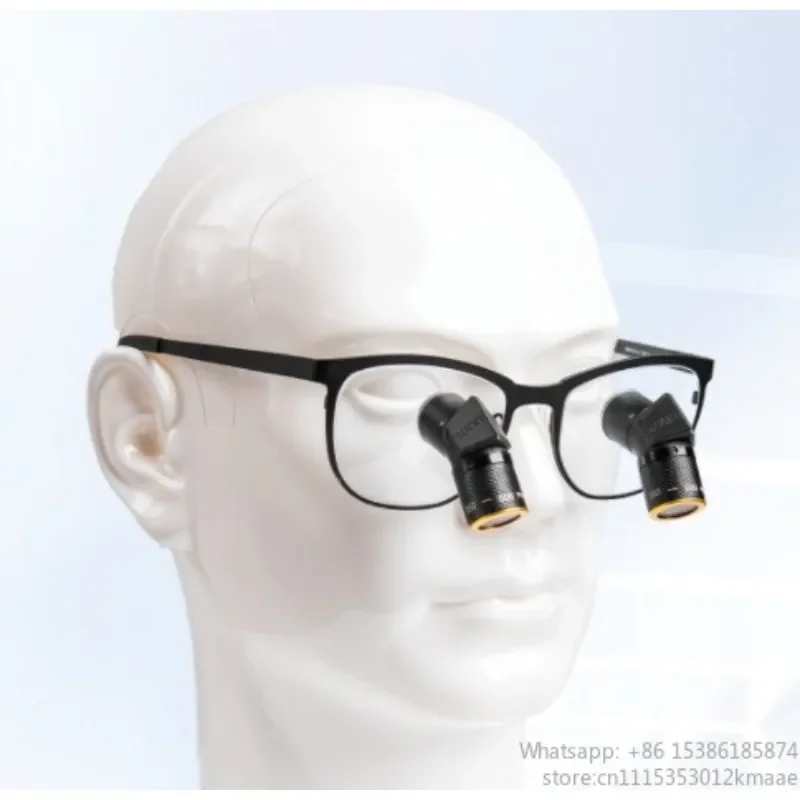 Vequyn 6.5X Binocular Magnifier — Adjustable Angle Medical Microscope Glasses