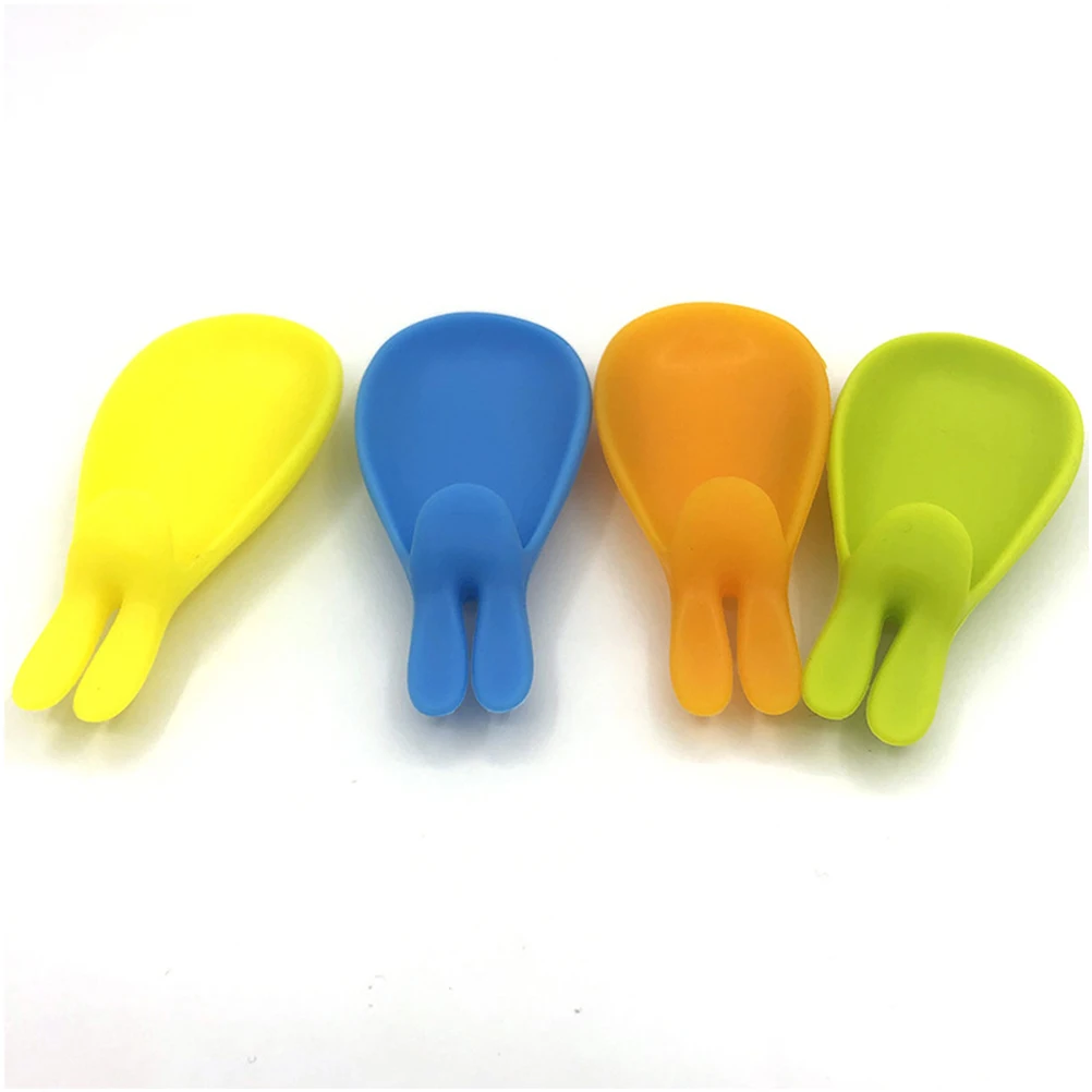 

5Pcs Silicone Rabbit Wine Glass Marker Creative Colorful Reusable Non-Slip Cup Identifier Party Favors Charms Tea Bag Hanger Set