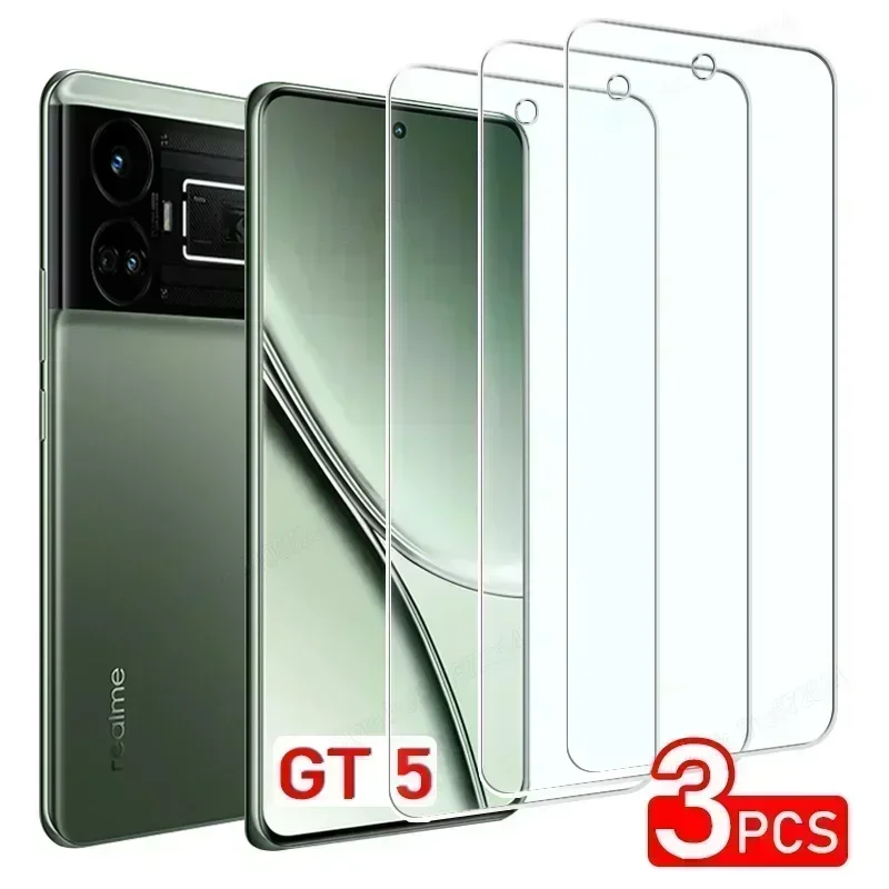 

3PCS Glass For Realme GT5 GT NEO 5 SE Screen Protectors For Realme GT 2 Pro 2T 3 3T Tempered Glass For Realme GT Master Edition