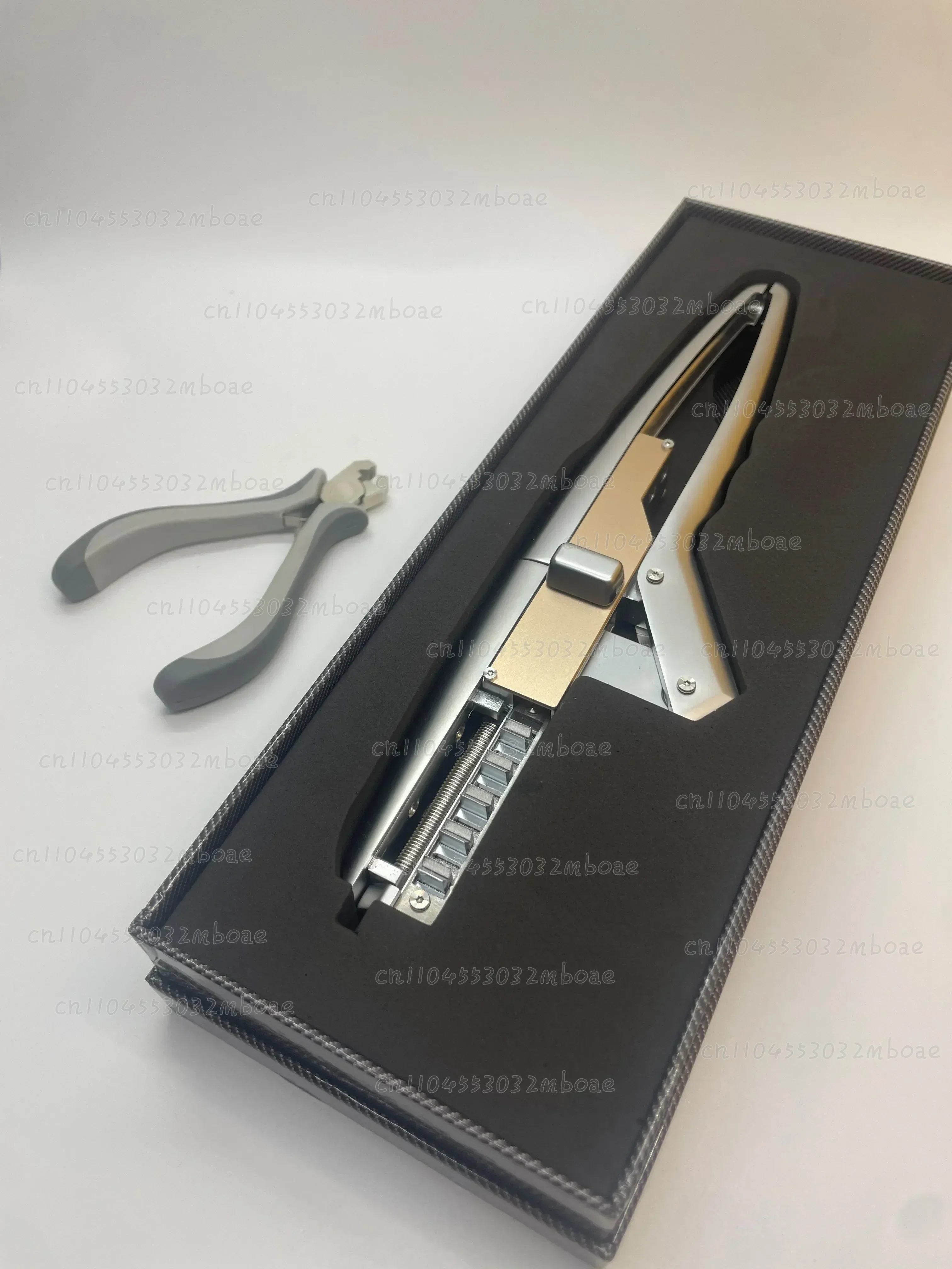 New 6D First Second Third Generation Hair Extension Machine with Plier Set with Extension Strands/Quick and Seamless Extension