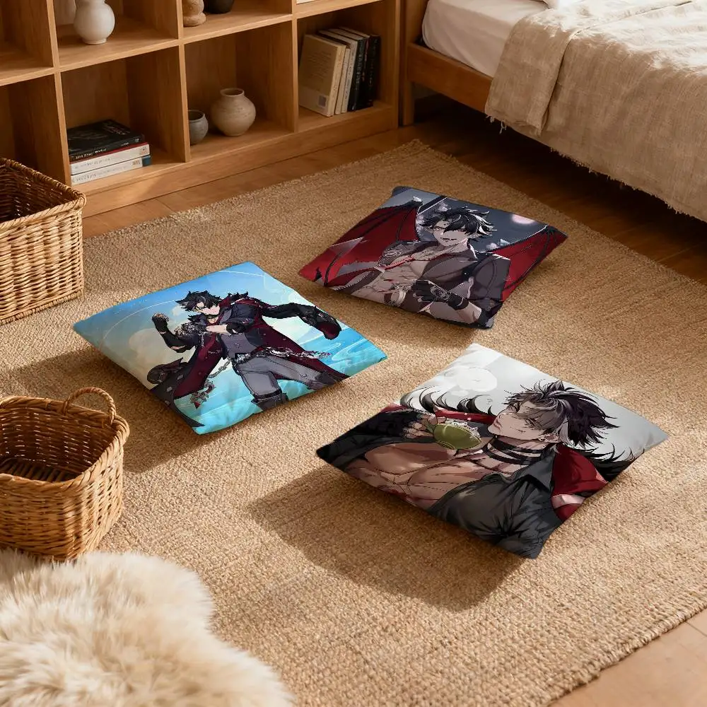 

Genshin Impact Wriothesley cute Pillow Case Multi sized car cushions, luxurious home sofas, decorative pillowcases