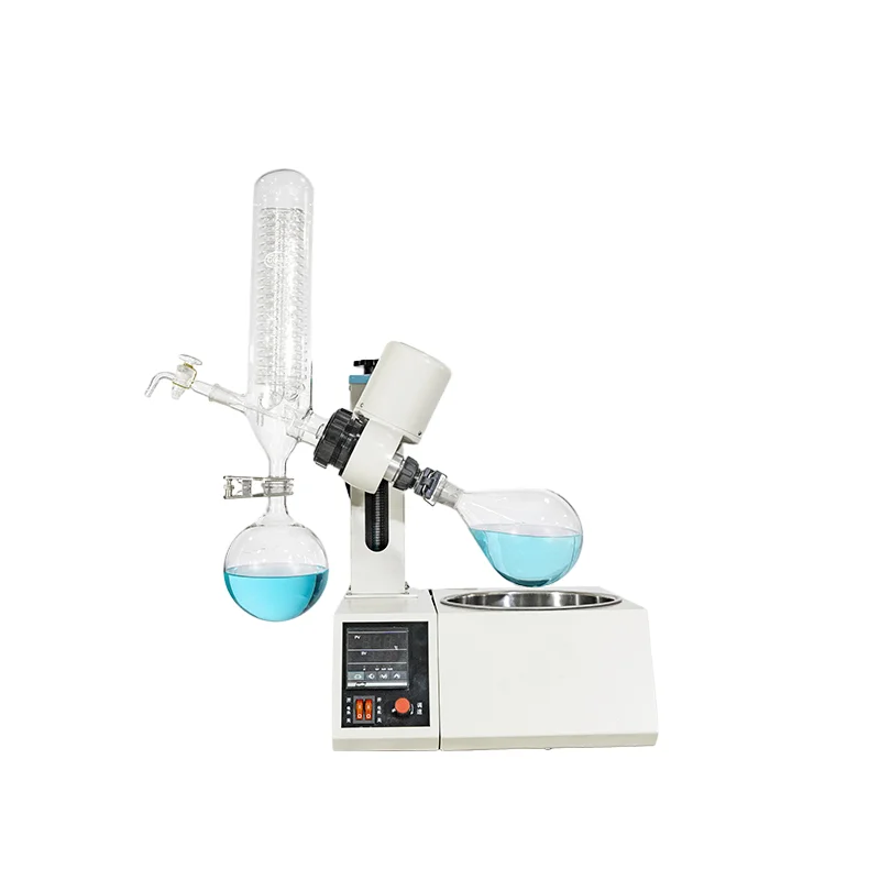 1l 2l Mini Rotovap Rotary Evaporator Machine Essential Oil Distiller For Lab