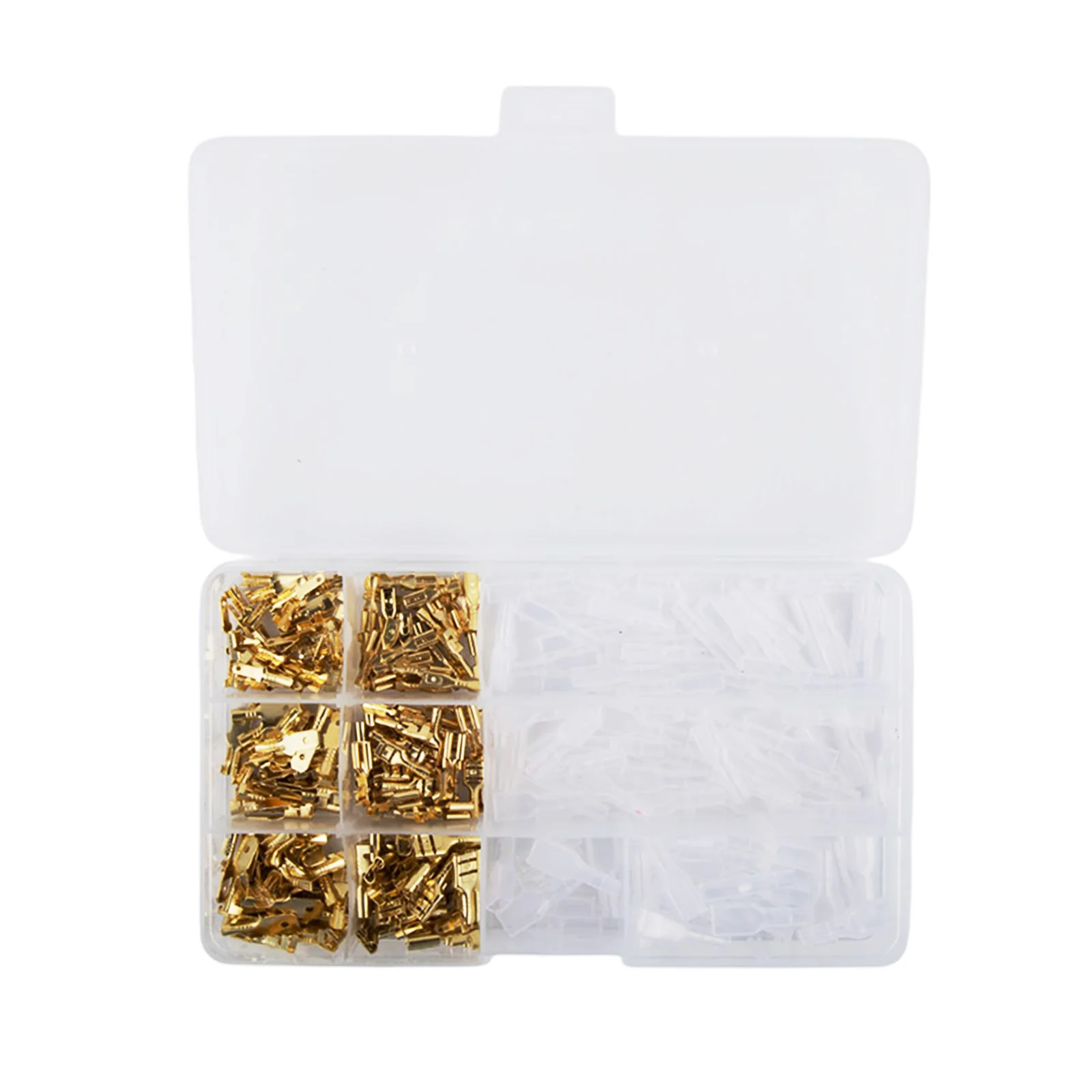 2.8mm Connector Kit Male Female Connectors 2.8mm Wire Connectors 4.8mm Wire Connectors 6.3mm Wire Connectors For DIY Projects