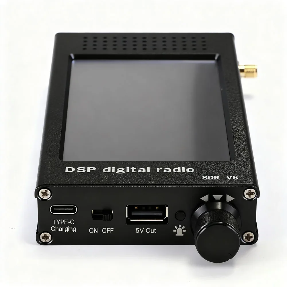 Digital Demodulator Shortwave Receiver Amateur Radio Fieldwork Long Battery Life Portable Radio Type-C Fast Charging