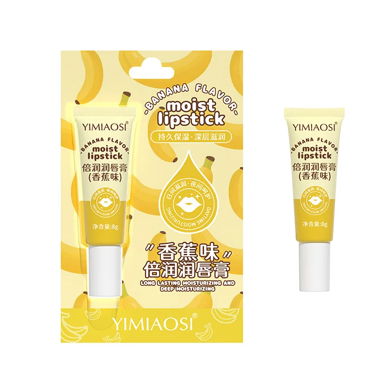 5 Flavors of Peach Flavored Lip Balm Double Moisturizing Lip Balm Moisturizing Anti-drying Hydrating Lip Mask