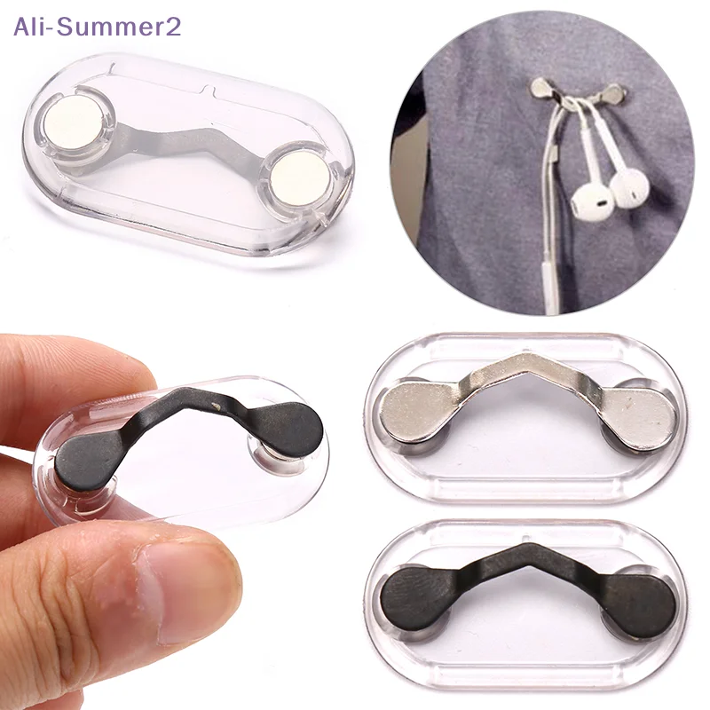 Neue Mode Magnetische Hängen Brillen Halter Clip Brosche Pin Multifunktions Magnet Sonnenbrille Headset Linie Clips Kleidung Clip Schnalle