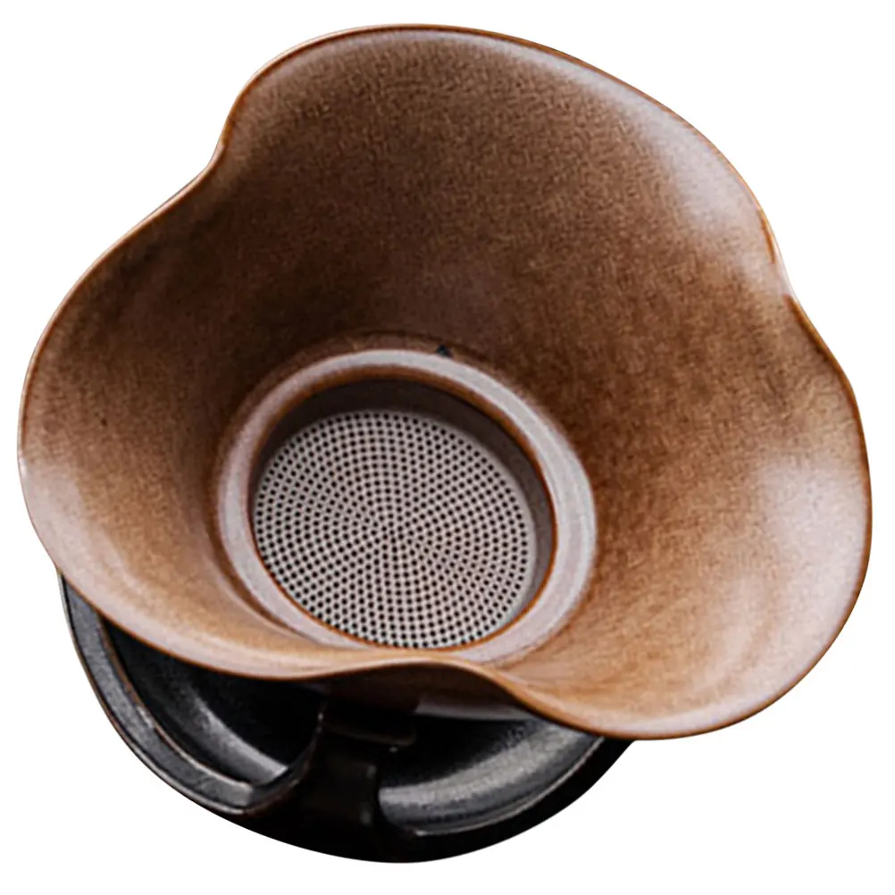

Ceramic Tea Filter Premium Creative Design Tea Infuser Suitable for Home Hotel Restaurant Tearoom Daily Use Teaware