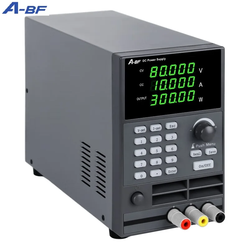 A-BF SSISeries Programmable Switching DC Power Supply HD Digital Display Five Digits Accurate Data Storage Function 30V/10A/300W