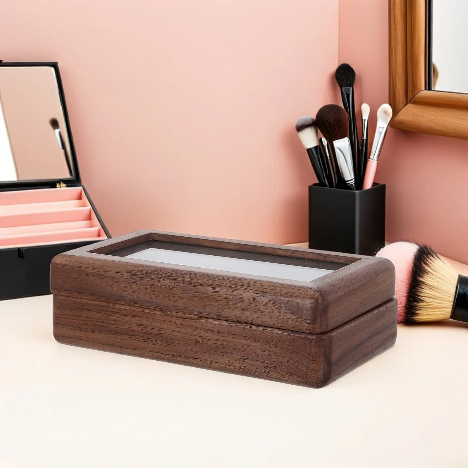 walnut-wood-jewelry-box-with-clear-lid-wooden-necklace-earrings-bracelets-rings-organizer-desktop-display-storage-case-gift