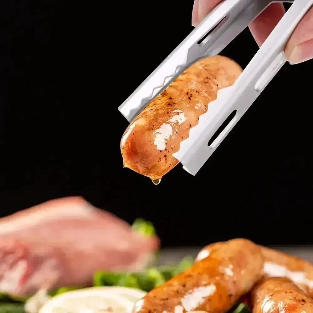 في الهواء الطلق مقاومة للحرارة وعاء القابض التخييم تجهيزات المطابخ اكسسوارات شواء ملقط كعكة ملقط الميكروويف الغذاء القابض ملقط طعام