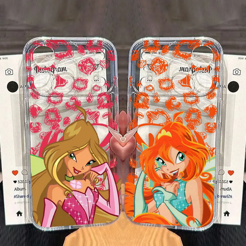 

Fashion Lovely Winxs Clubs Phone Case For Samsung A07 A36 A26 A56 A16 A06 A55 A35 A25 A15 A05 A54 A34 A24 A14 A13 A53 A33 Clear