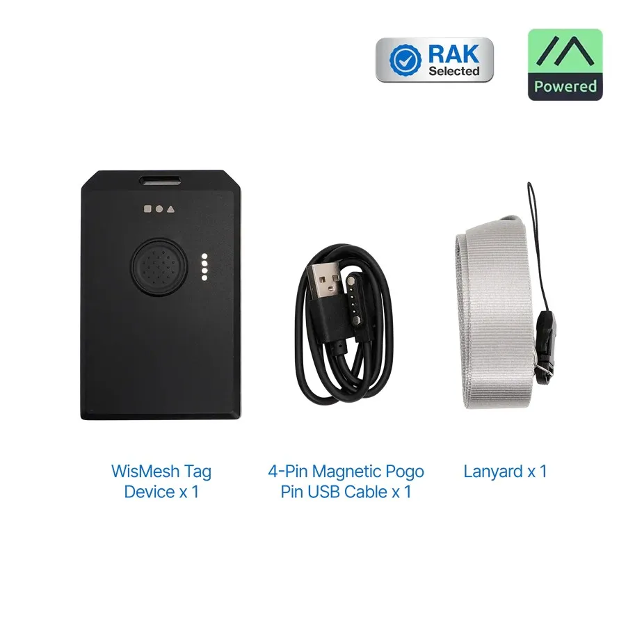 WisMesh Tag – Kompakter Meshtastic-Tracker zur Standortverfolgung und Mesh-Message