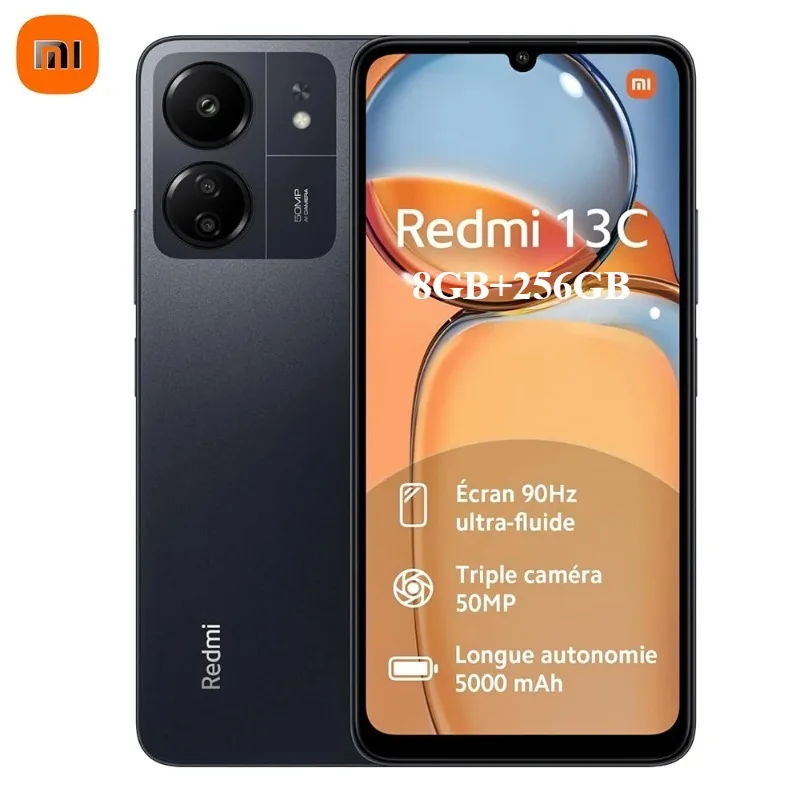 Xiaomi Redmi 13C Global Version Smartphone Large Battery HD Camera Mobile Phone