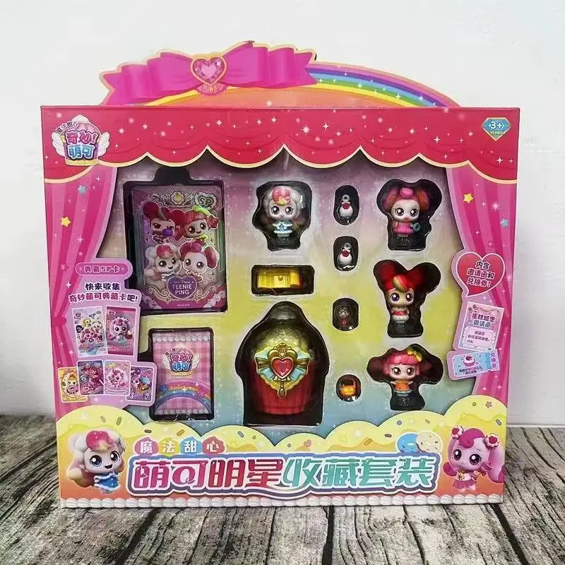 Hot Catch Teenieping Kawaii อะนิเมะตัวเลข Magic Sweetheart เค้ก Series Love Princess Sweetheart Play Home สําหรับของขวัญวันเกิดเด็ก