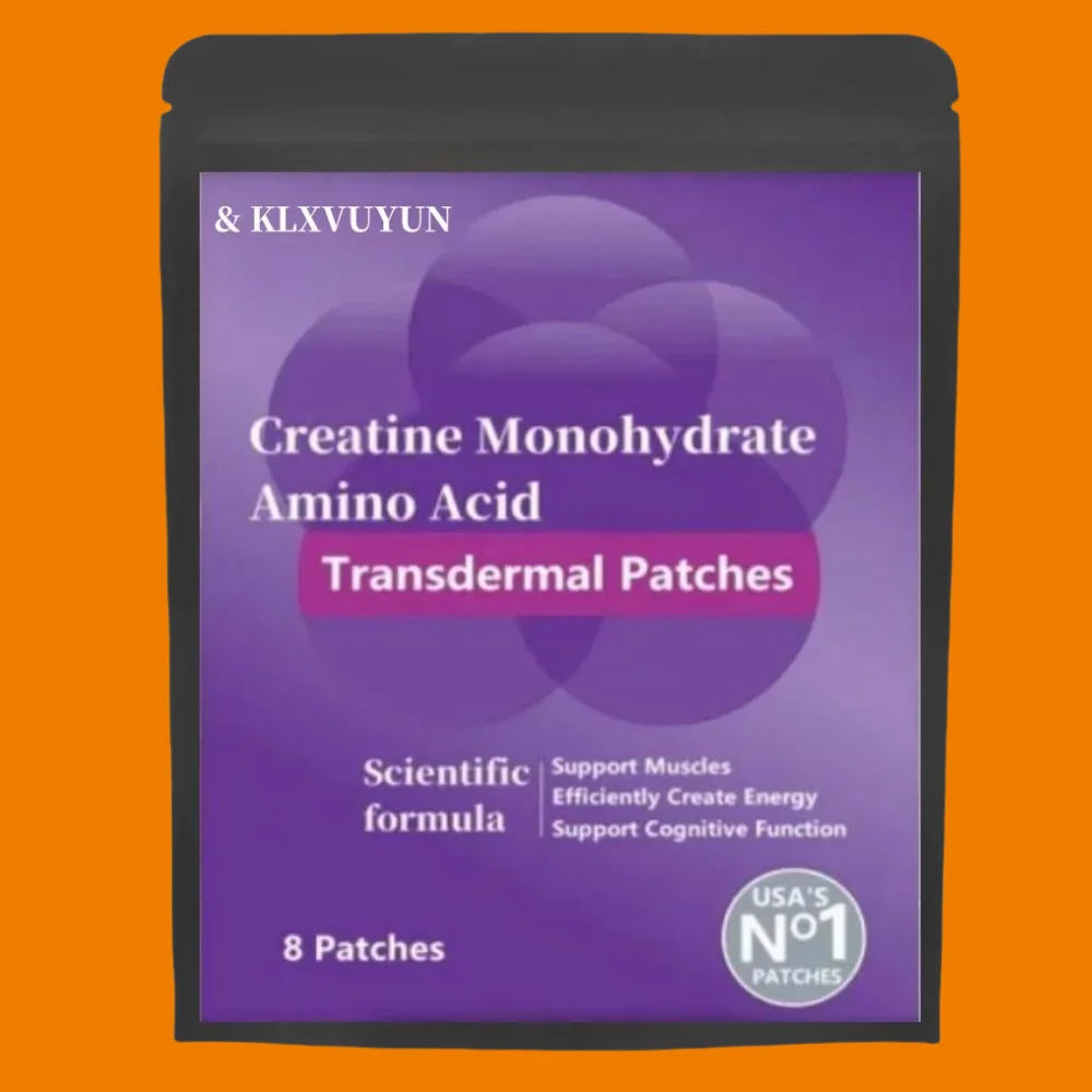 

Creatine Monohydrate, Amino Acid - Support Muscles, Cellular Energy And Cognitive Function - Transdermal Patches Made In The Usa