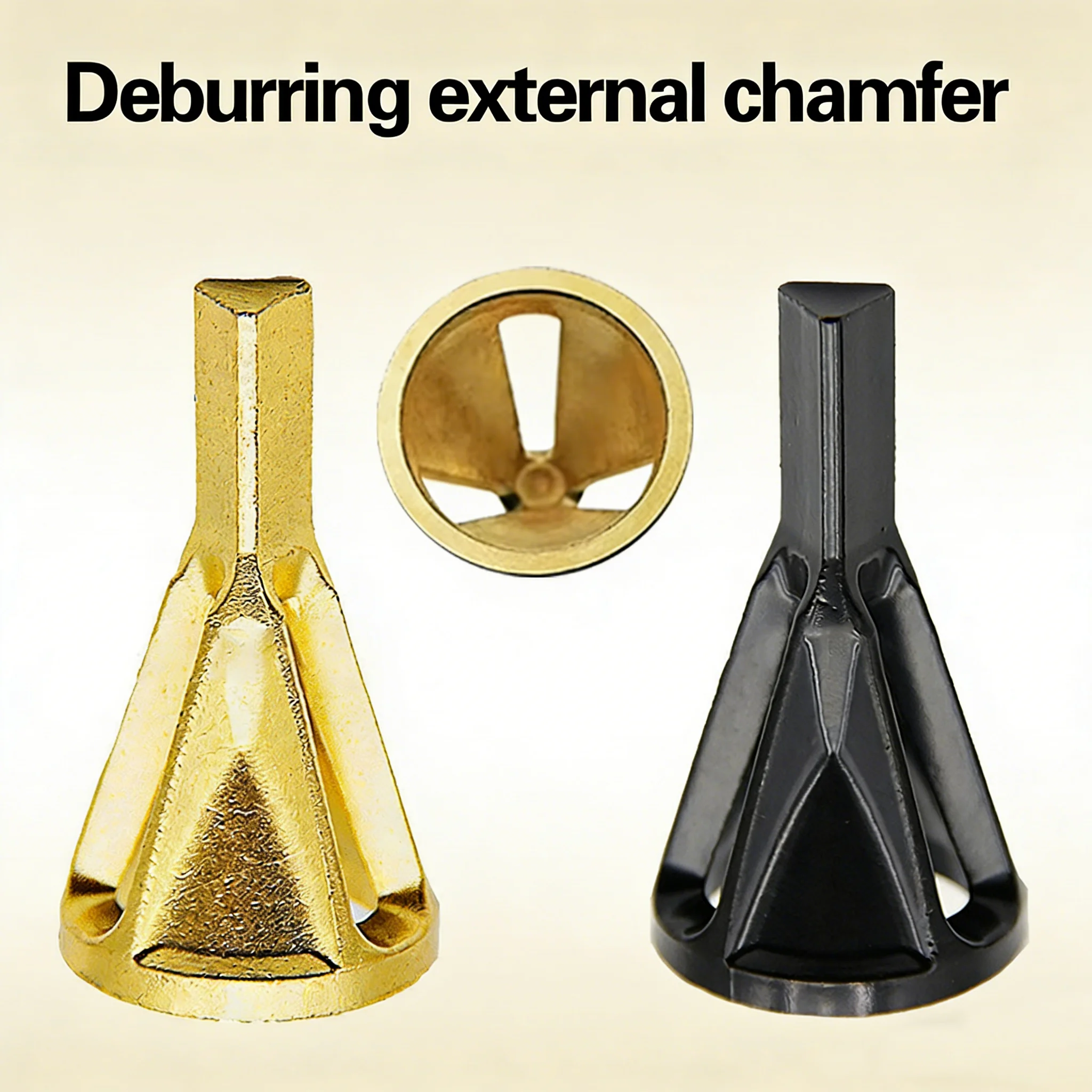 

Deburring External Chamfer Tool Triangle Handle Deburr Fast Repair Tool Trimming Drill Bit for Stainless Metal Steel