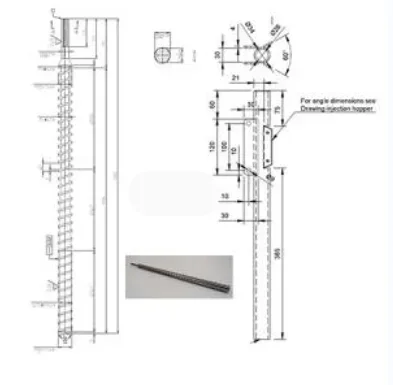 Precious Plastic Design Single Screw and Barrel for Extrusion Machine