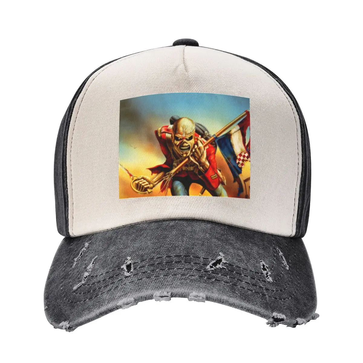 

Бейсбольная кепка Band Cover Art Eddie с козырьком, роскошная шляпа в стиле аниме, женские шляпы люксового бренда, 2025 г., мужские