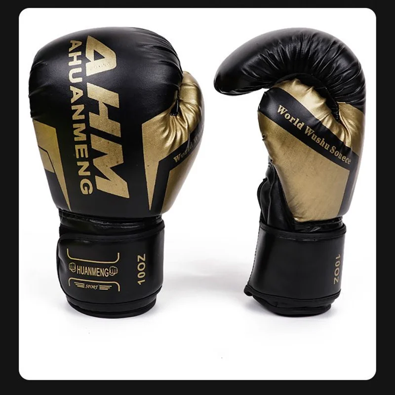 6/8/10/12/14oz Adult Kid Boxing Gloves Sanda Sparring Muay Thai MMA Karate Punch Training Mitts Free Fight MMA Sport Supplie