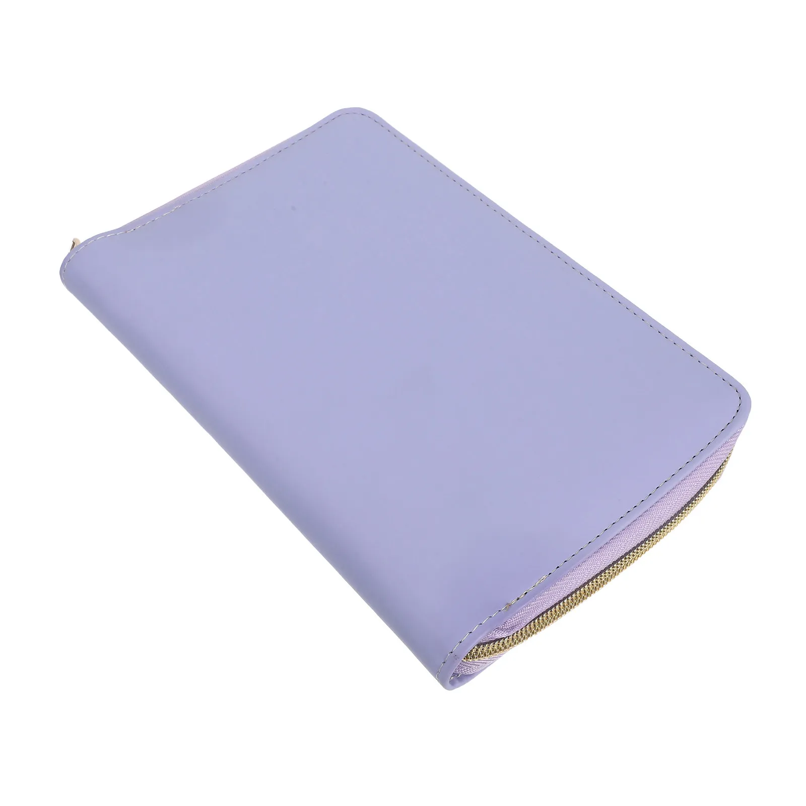 A6 Binder Budget Planner PU Zipper Wallet Organizer Multi Functional Money Card Cash Binder Organizer Refillable Planner Loose view 3