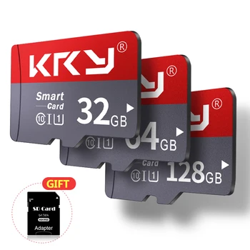 Micro TF SD การ์ด 128 64 32 16 8 4 GB Class 10 128GB 64GB 32GB 16GB 8GB SD TF Card Micro TF SD Memorycard สําหรับโทรศัพท์