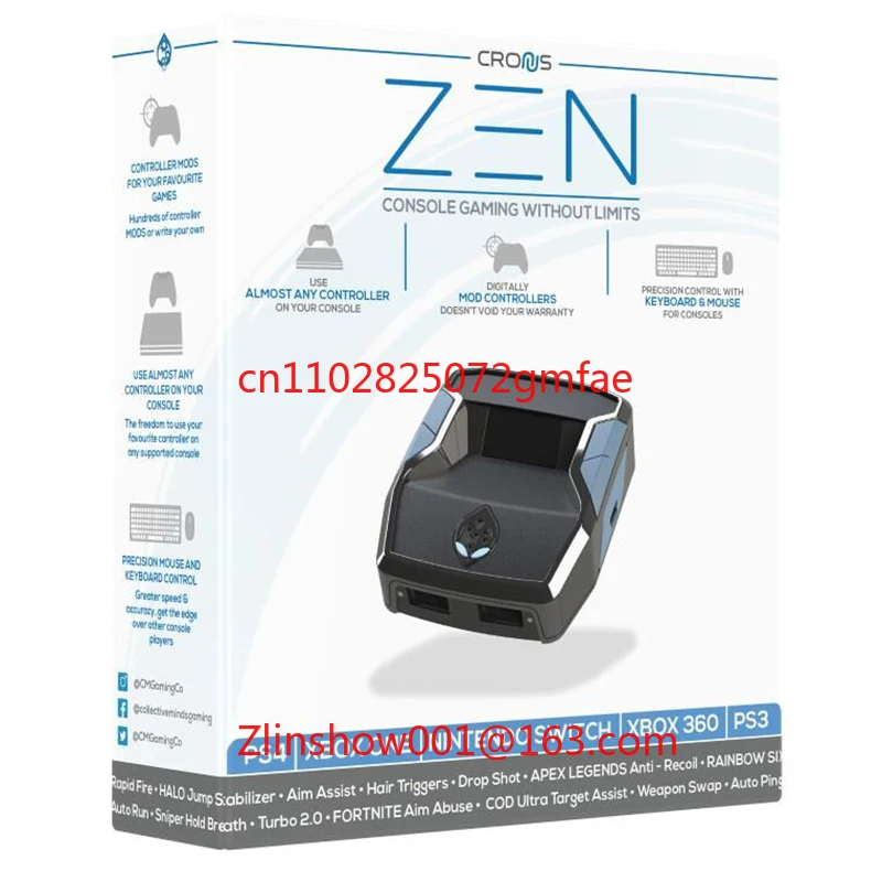 محول ألعاب Cronus ZEN MAX2 لجهاز PS5 Cronus Zen Max2 PS4 PC XBOX ONE 360 PS3 وحدة تحكم الألعاب بدون حدود
