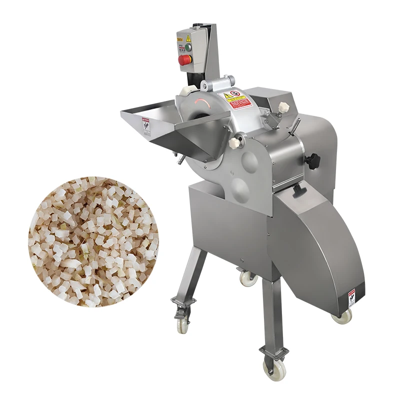 Commercial fruit and vegetable dicing machine fruit and vegetable processing machine