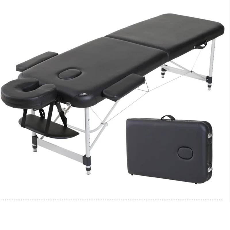 

Folding Portable Massage Table Luxury Comfy Client Folding Bed Home‘aesthetic Salon De Belleza Mobiliario Furniture Decoration